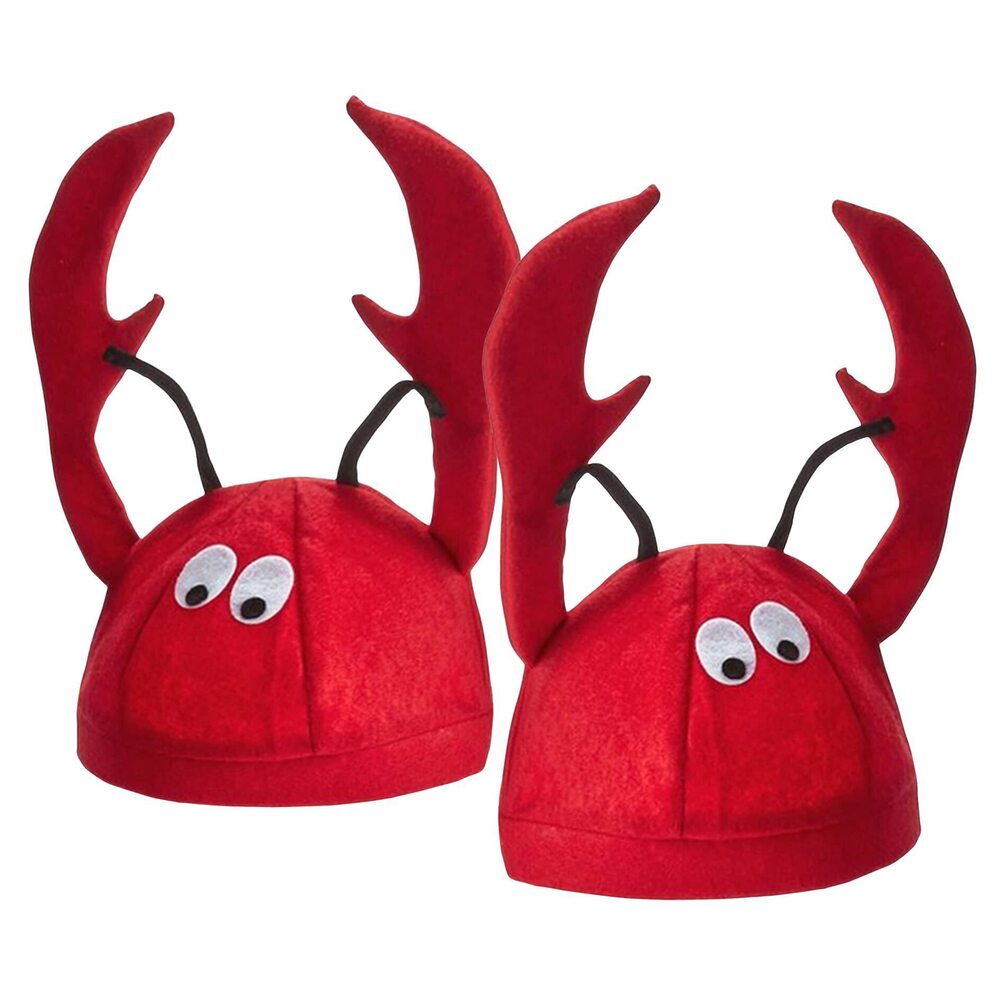 8149 Funny Party Hats Crayfish Hats Crawfish Costume Hats Dress Up Theme - Picture 3 of 5